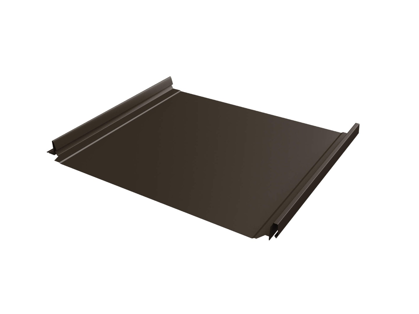 Кликфальц Pro Grand Line 0,5 Rooftop Бархат с пленкой на замках RR 32 темно-коричневый