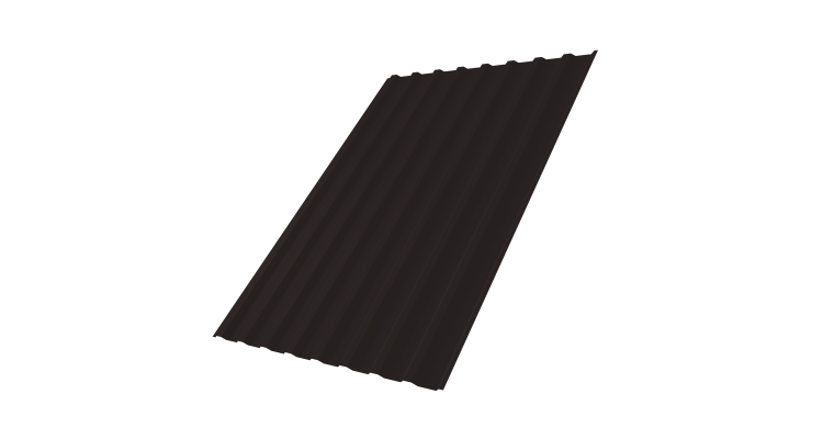 Профнастил С20B 0,5 Drap RAL 9005 черный