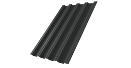 Профнастил НС44 0,5 Satin Matt RAL 7016 антрацитово-серый